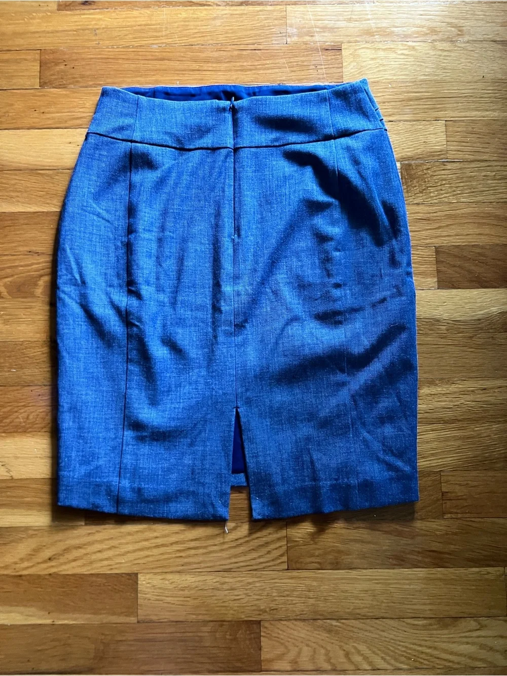 Express Classic Blue Pencil Skirt - Women's 6